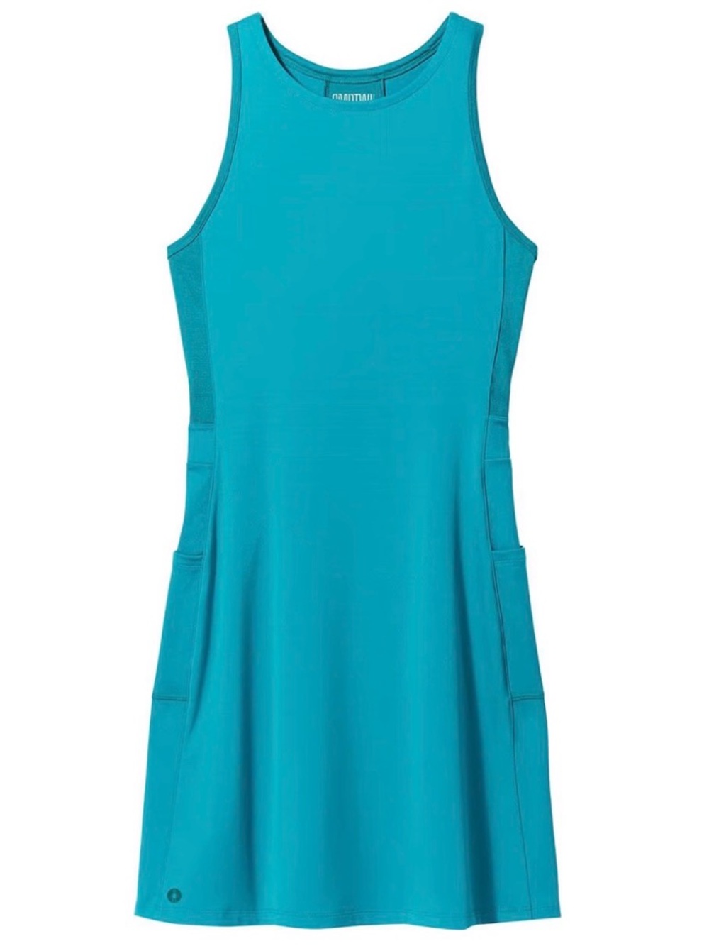 Like New SmartWool Active Tank Dress
Lake Blue/Green Size Small